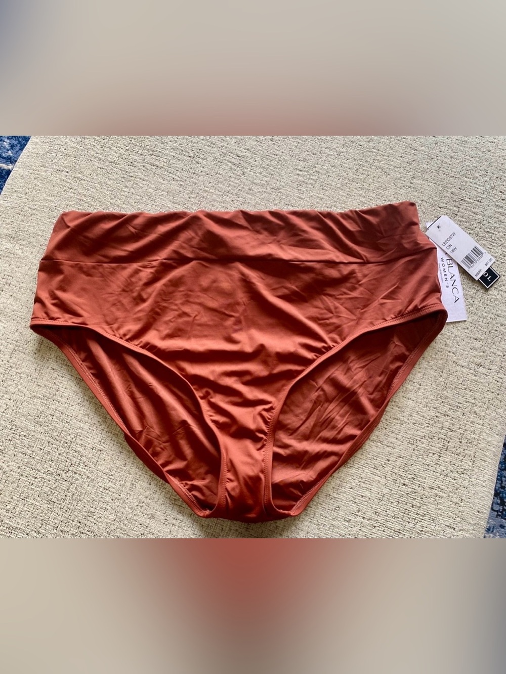 La Blanca High-Waist Swim Bottoms NWT